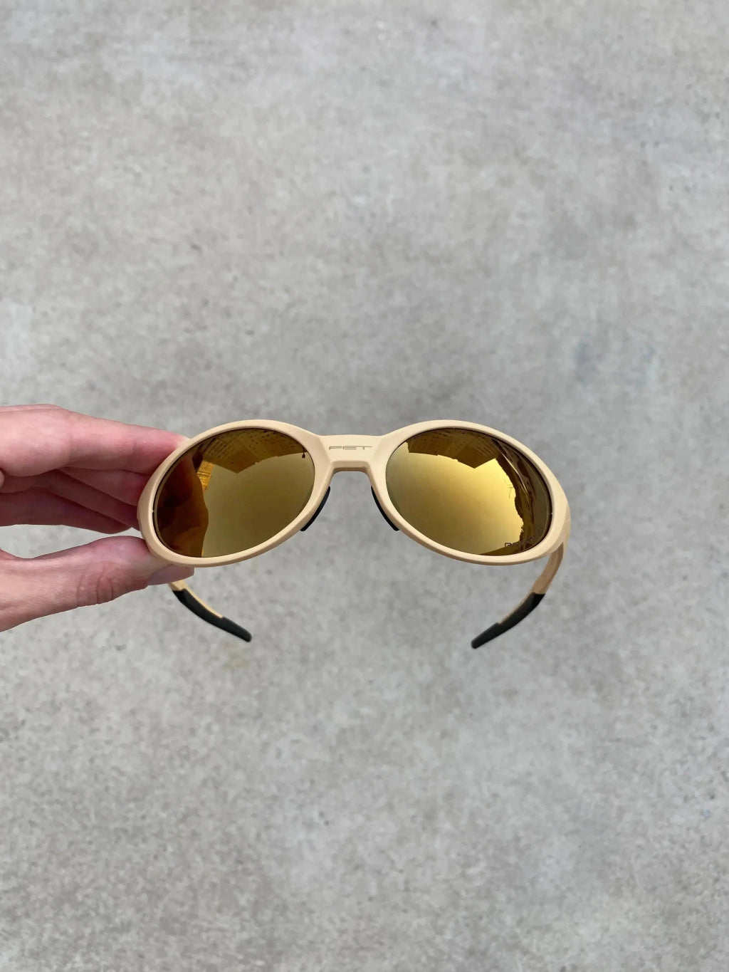 Eye Jacket Sand- Lentes Gold Cafe