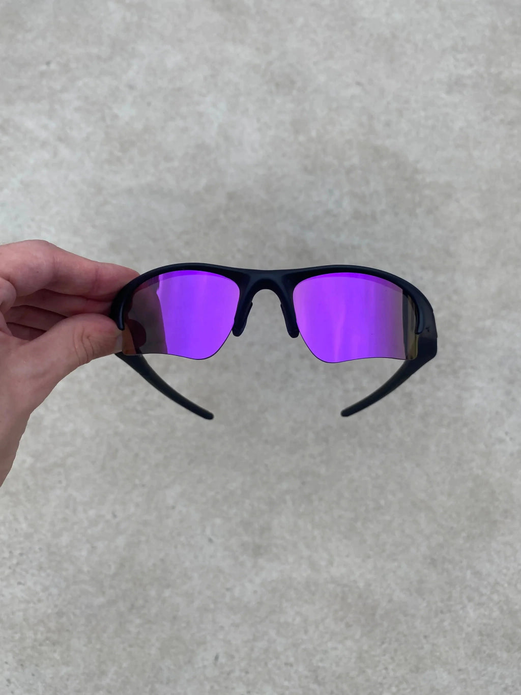 Half Jacket Black - Lentes Purple