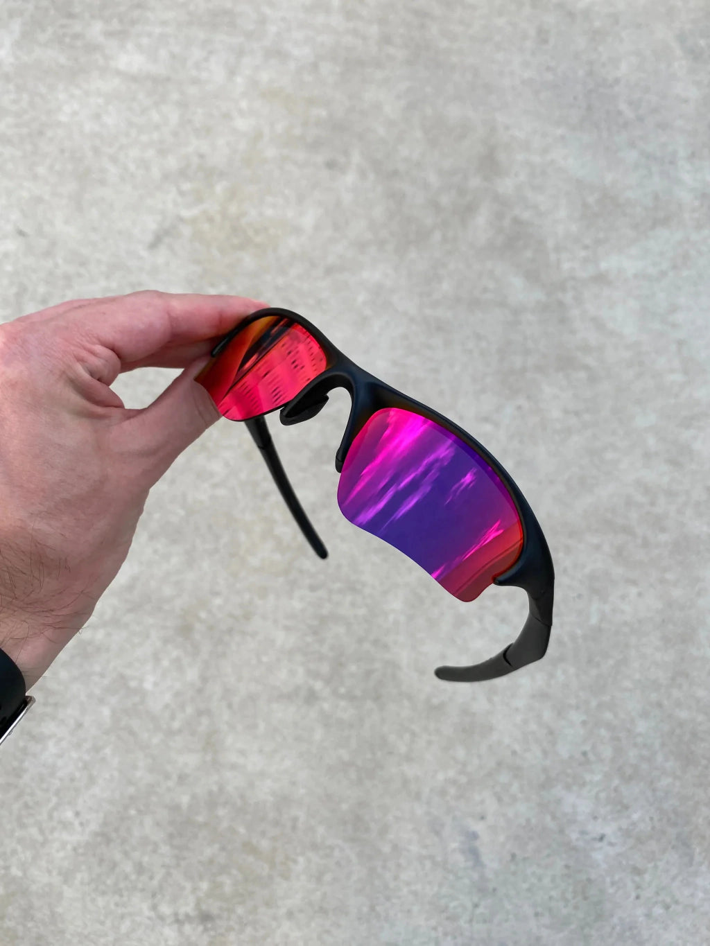 Half Jacket Black - Lentes Tanzanite